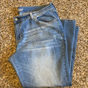 Boyfriend ankle crop jeans